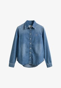 No seleccionado, semi light blue worn in