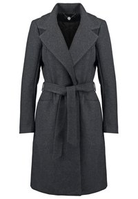ONLY Cappotto classico - mottled dark grey