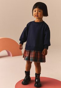 Next SET - Leggings - Byxor - navy blue