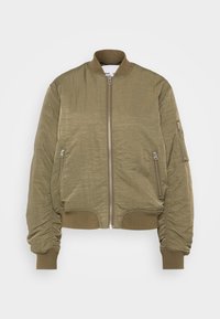 Bombejakke - dusty olive