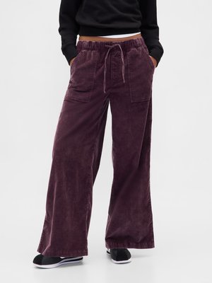 BAGGY  - Pantalon classique - bordeaux