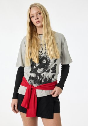 Koton, PRINTED - Camiseta estampada - grey