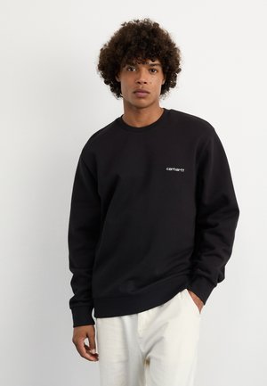 Carhartt WIP SCRIPT EMBROIDERY - Sudadera - black/white