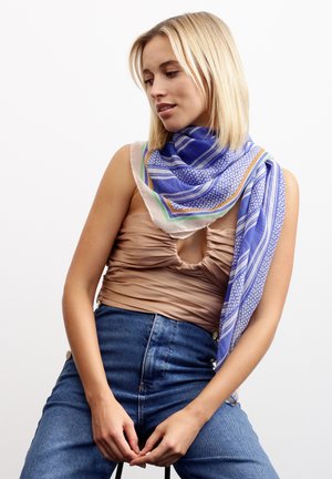 Foulard - blau