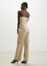 Calliope LUNGA CARGO - Tuta jumpsuit - beige