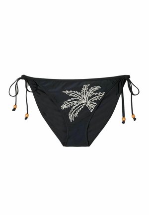 FatFace, REGULAR FIT - RUE TIE SIDE BIKINI BOTTOMS . - Slip bikini - black cornelli