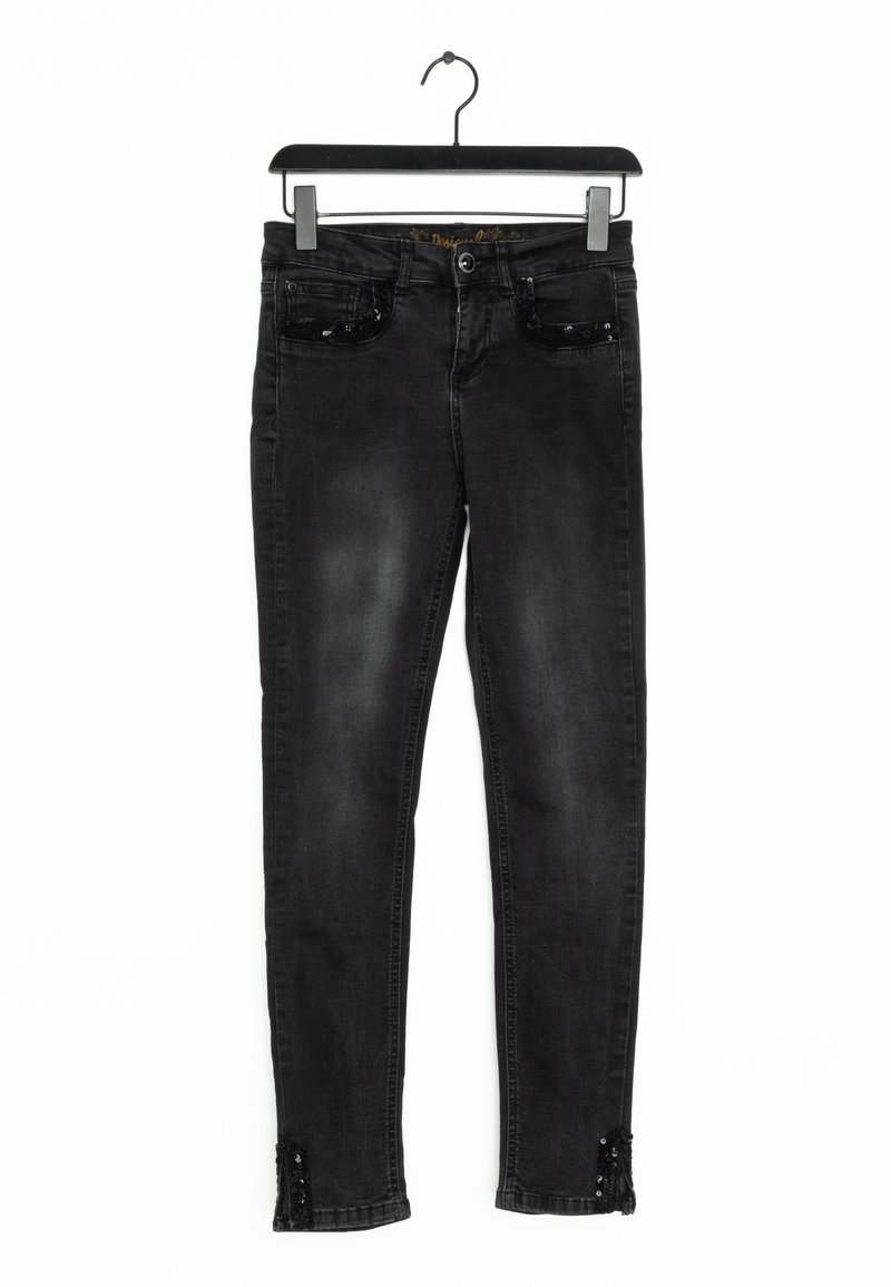 Desigual Slim fit -farkut - black