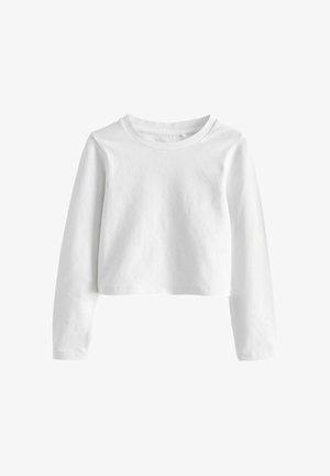 Next REGULAR FIT - Camiseta de manga larga - white