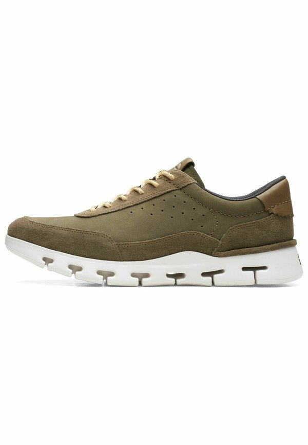 Sneaker low - nature x one dark olive combi