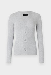 Top s dlouhým rukávem - light grey