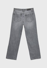 Stradivarius Vaqueros rectos - grey denim