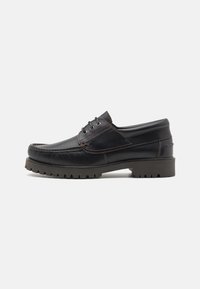 Samsøe Samsøe SAKARL SHOES - Kasdieniai suvarstomi batai - black