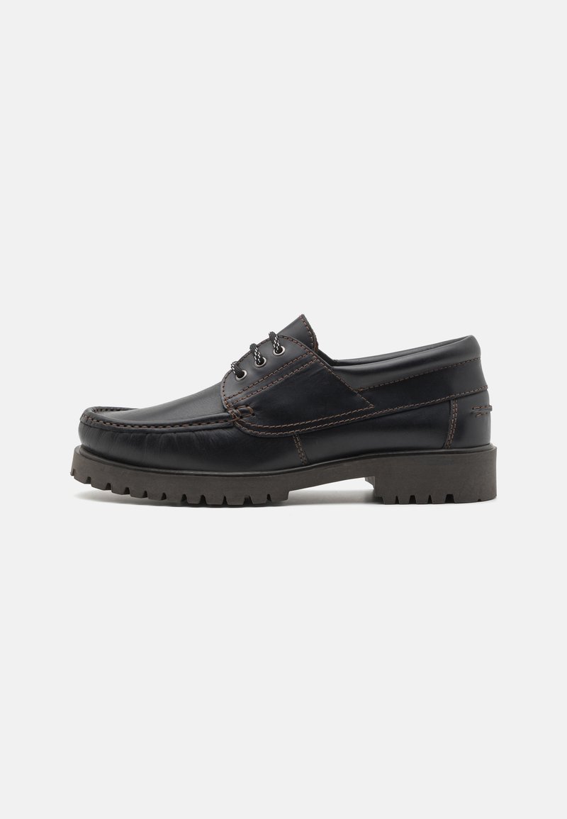 Samsøe Samsøe SAKARL SHOES - Kasdieniai suvarstomi batai - black