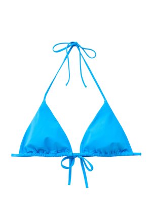 & OTHER STORIES, & OTHER STORIES TRIANGLE BIKINI TOP - Haut de bikini - blue