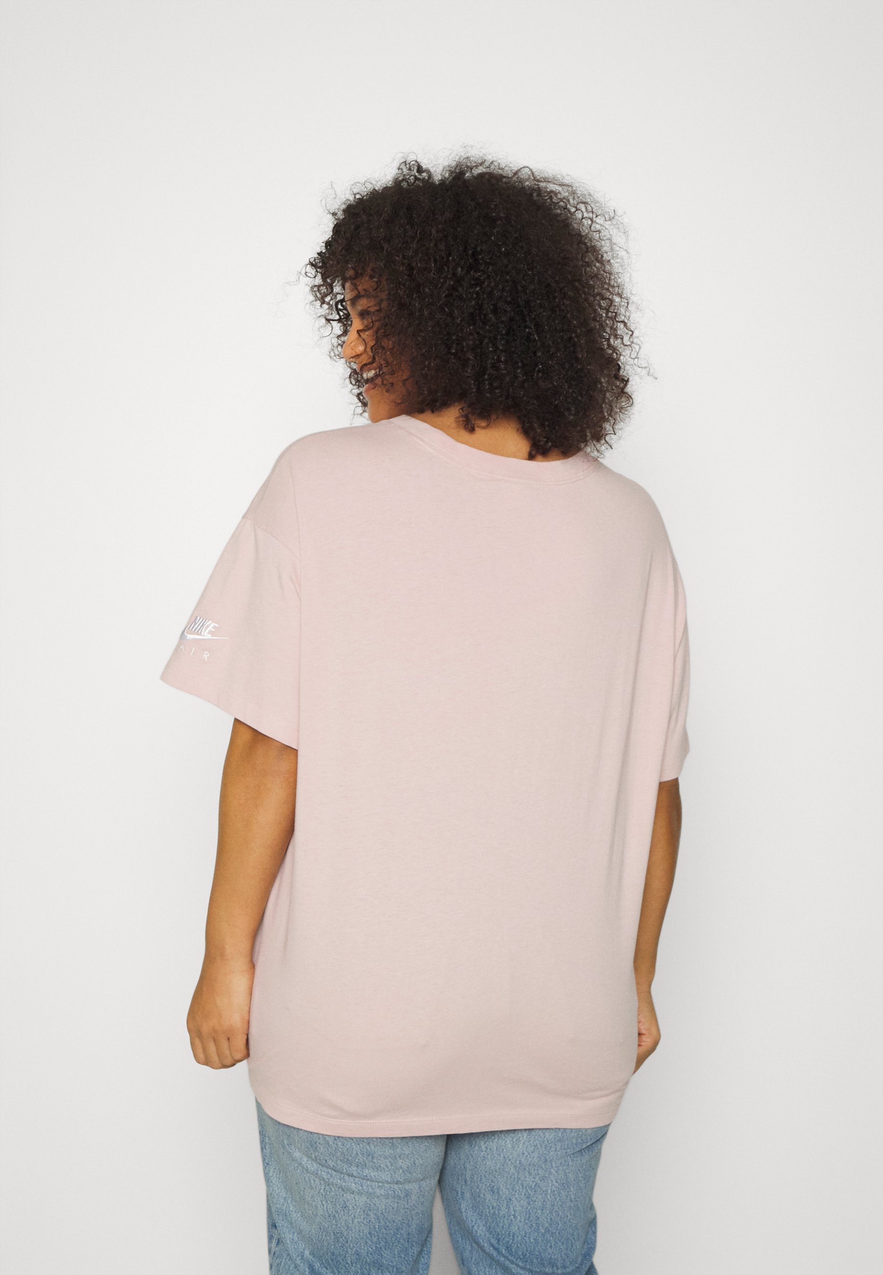 Print T-shirt - pink oxford/white/pink 