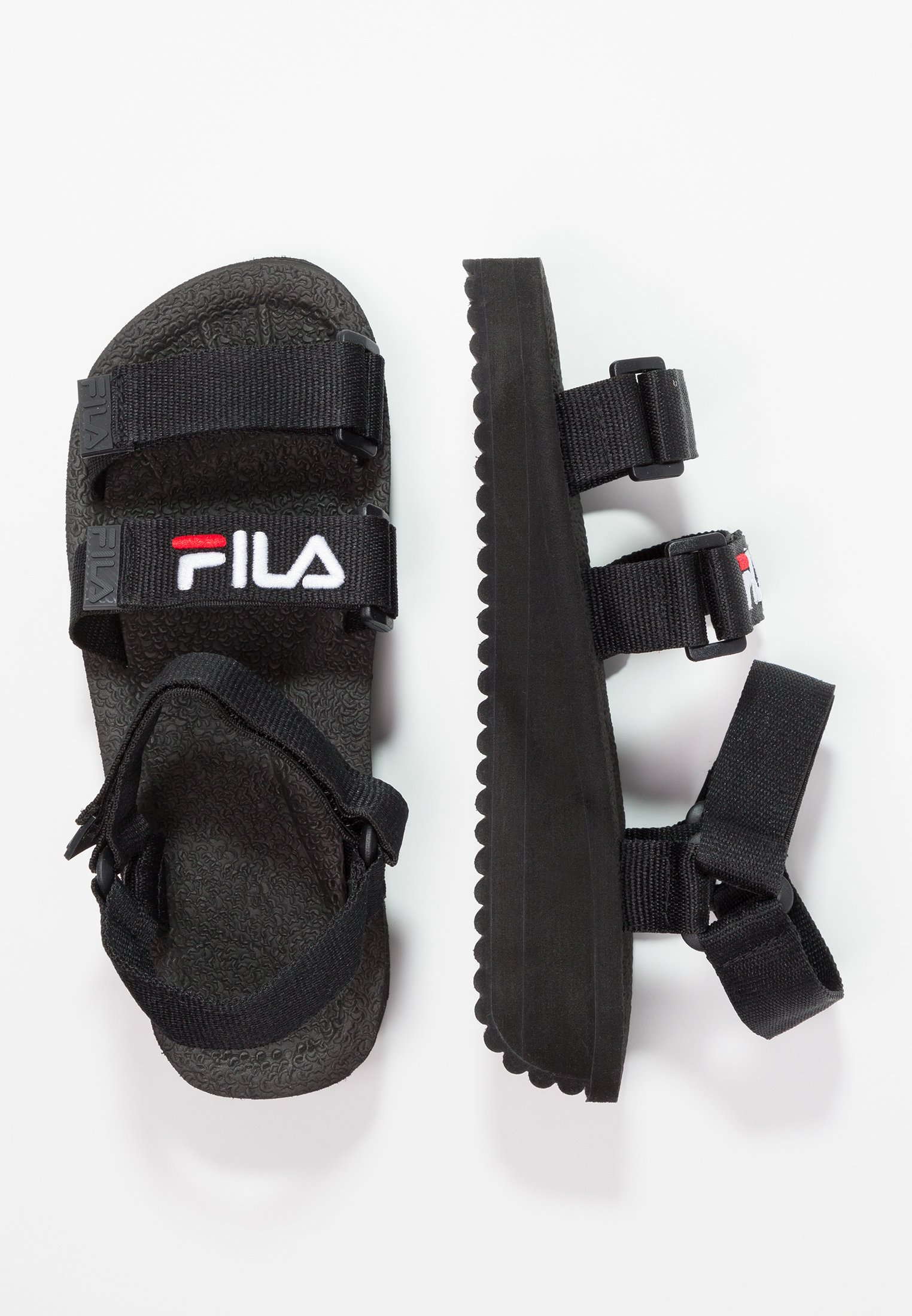 Fila TOMAIA - Sandalias con plataforma - black/negro - Zalando.es