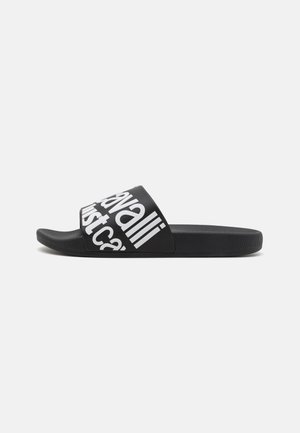 FONDO POOL - Mules - black/white