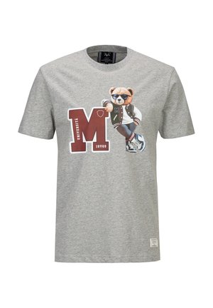 RAFAEL  - T-Shirt print - grey melange