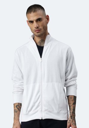 ZIP DALLAS - Felpa con zip - blanc