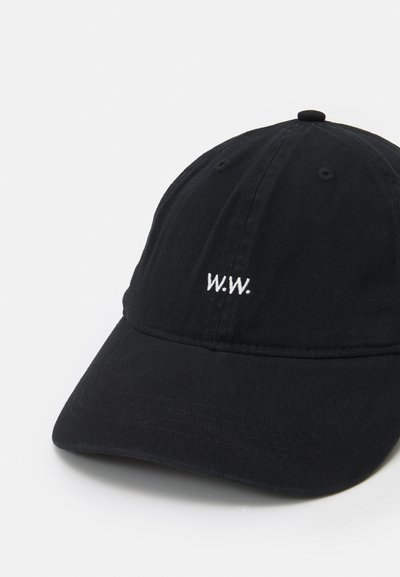 WOOD WOOD WWLOW PROFILE TWILL CAP - Kepuraitė - black