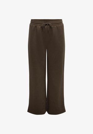 ONLY Carmakoma, CARSCARLETT WIDE PANT SWT NOOS - Træningsbukser - bracken