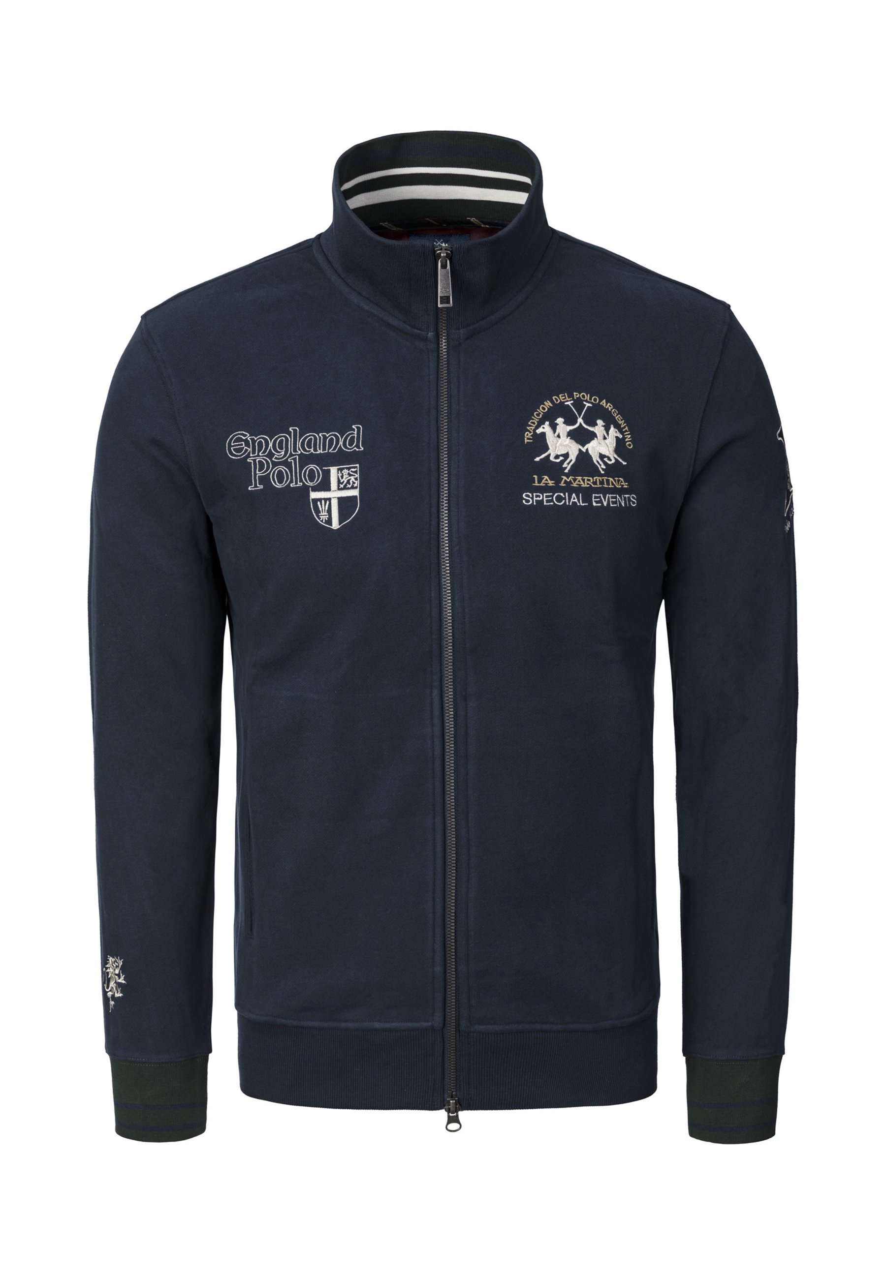 La Martina Zip-up sweatshirt - navy/dark blue - Zalando