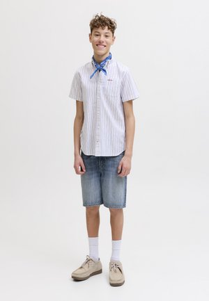Jack & Jones Junior JJITONY JJORIGINAL - Kratke hlače od trapera - blue denim