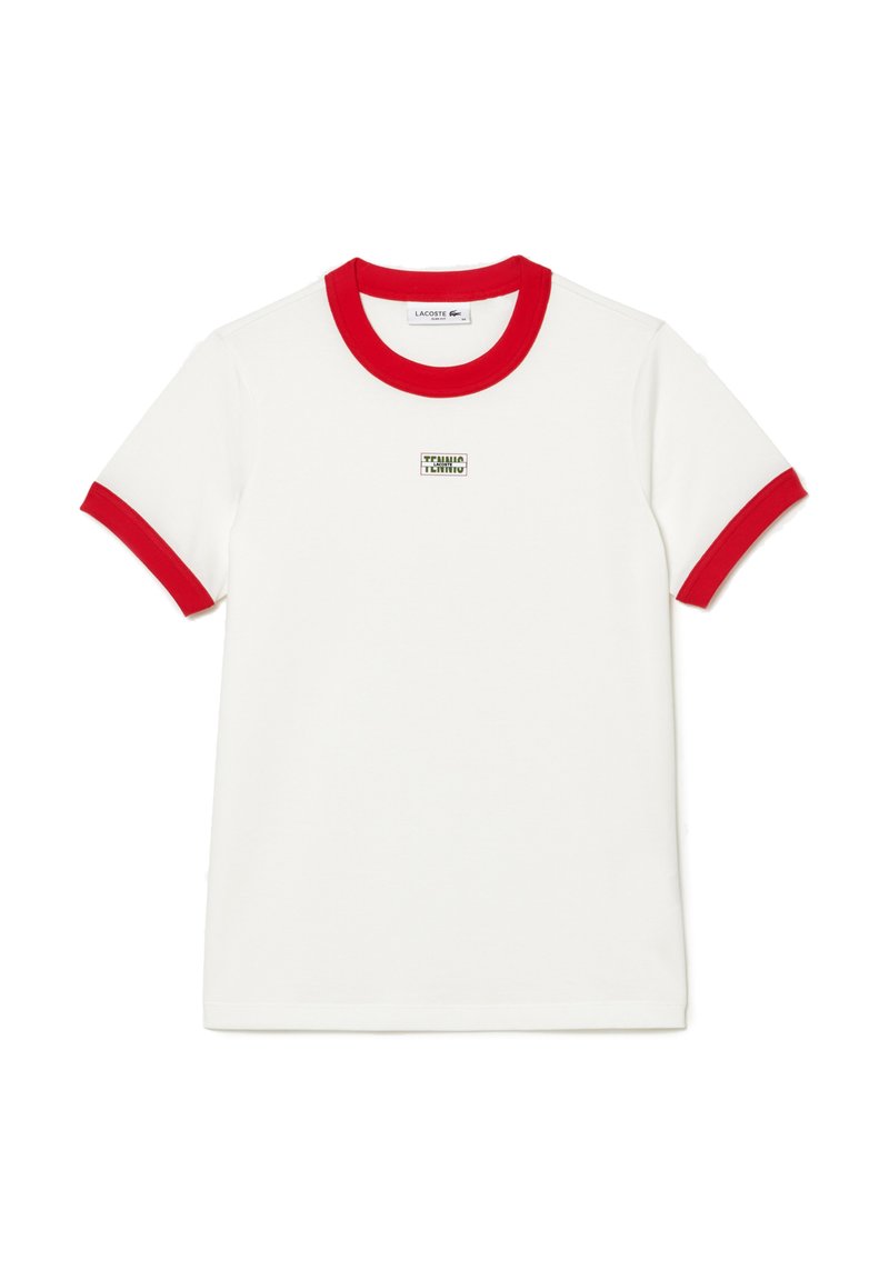Lacoste T-shirt print wit