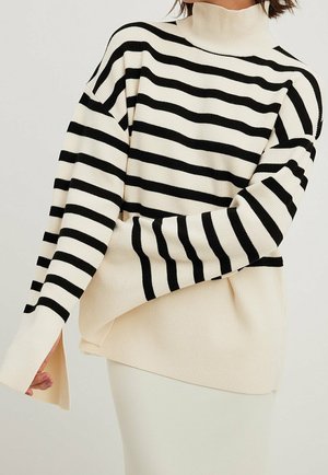 Striktrøje - off-white