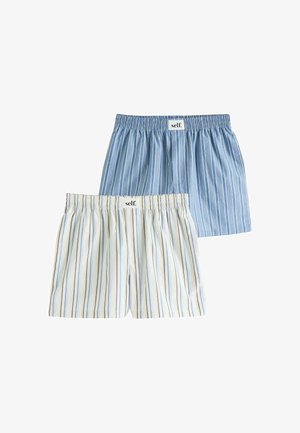 Self., 2 PACK - Laiad bokserid - blue stripe cream