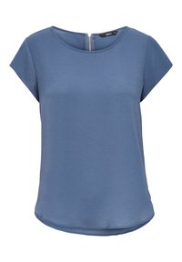 ONLY S/S SOLID NOOS PTM Camiseta básica vintage indigo/azul