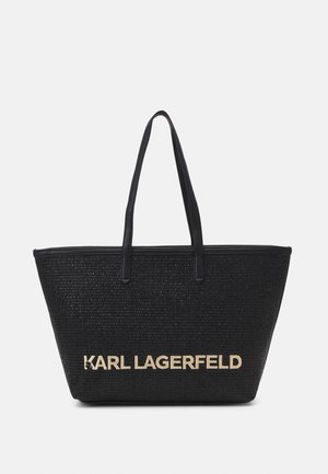 KARL LAGERFELD ESSENTIAL TOTE - Velika torba - black