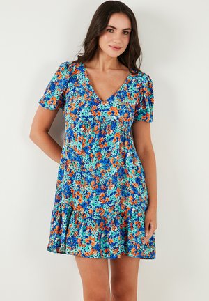 LELA Day dress - saxe blue