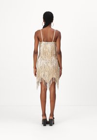 TWINSET DRESS - Vestito elegante - dull gold