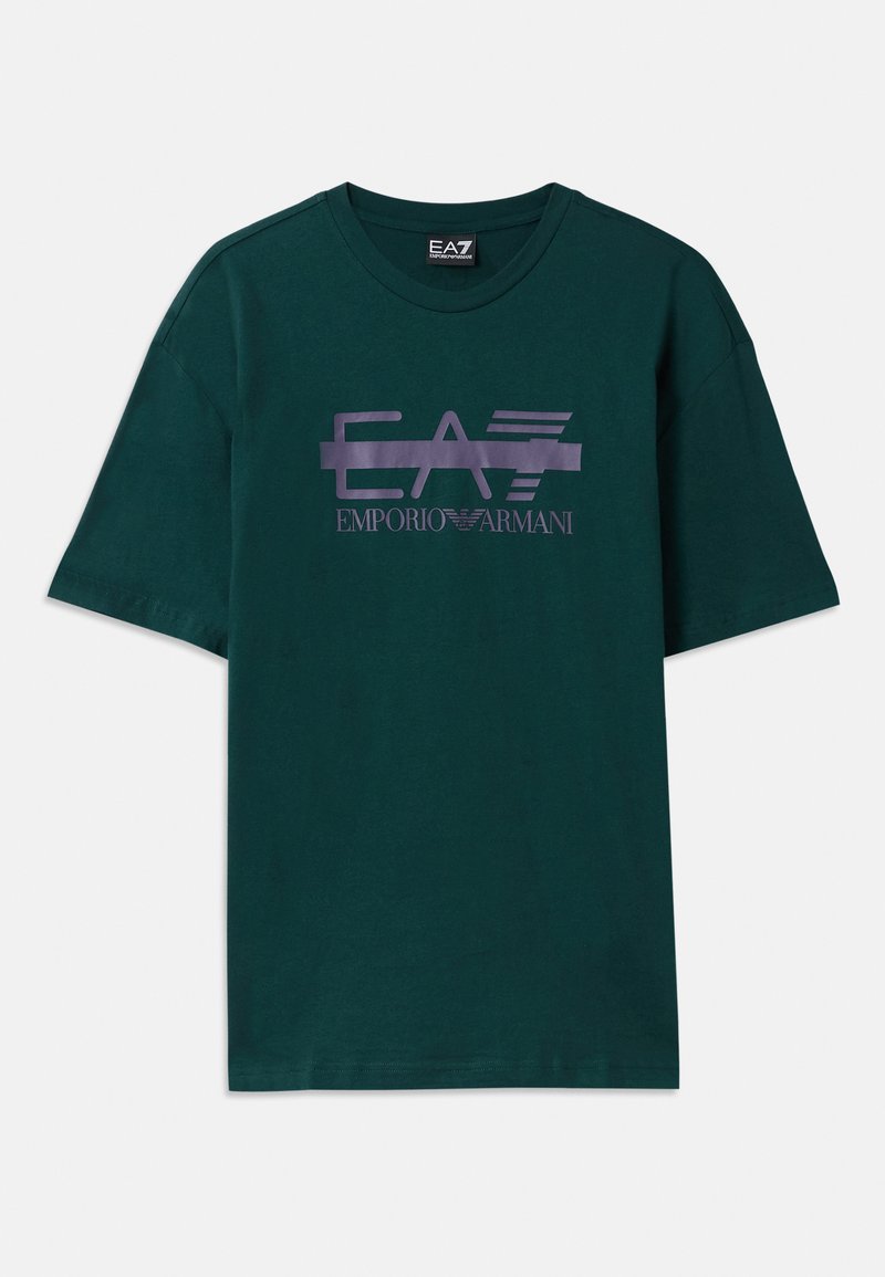 EA7 Emporio Armani T-shirt print wintergroen