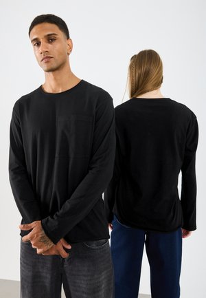 UNISEX - Hosszú ujjú felső - true black