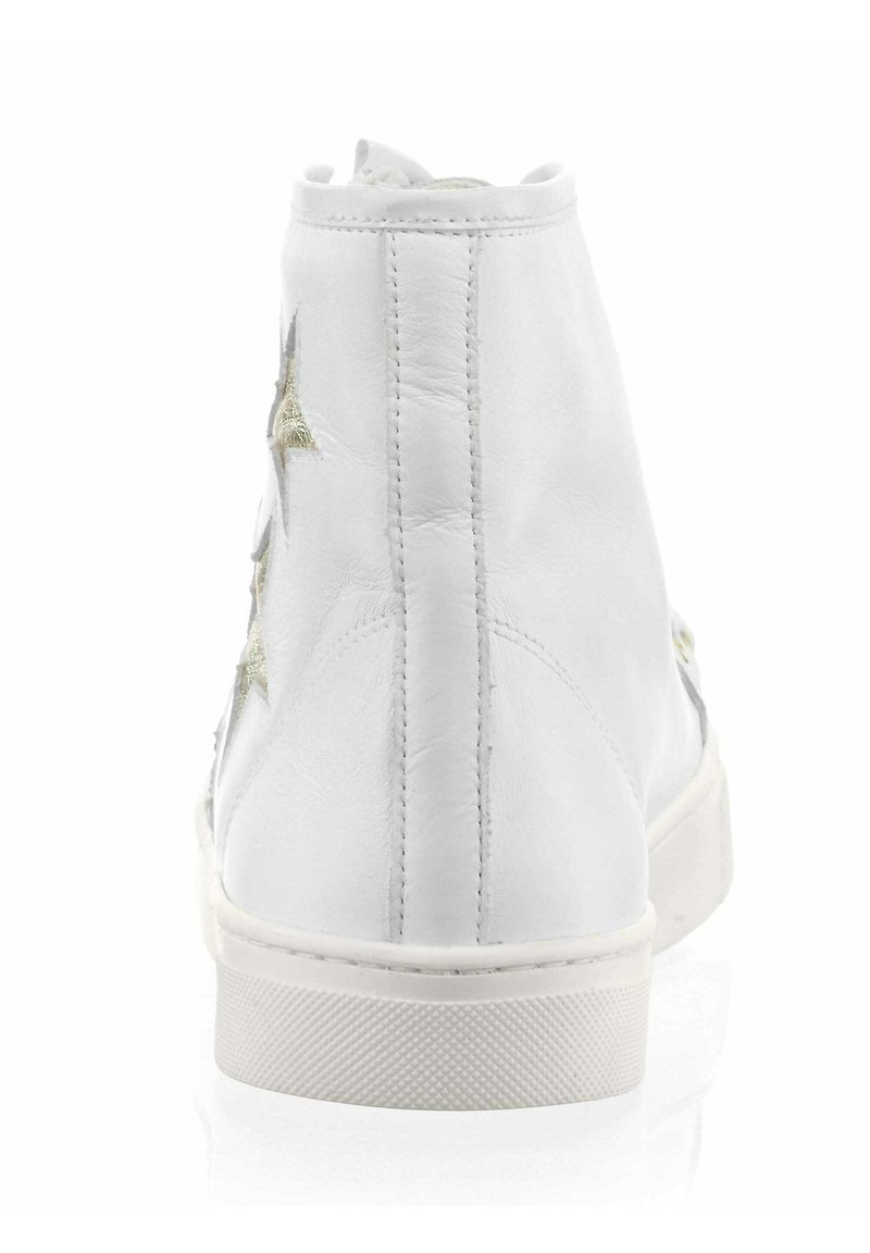 Damen Sneaker low | Alba Moda Sneaker high weiß goldfarben/goldfarben - XS88786 Damen Sneaker low | Alba Moda Sneaker high weiß goldfarben/goldfarben - XS88786