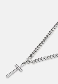 Icon Brand HEAVY CROSS TOWN UNISEX - Náhrdelník - silver-coloured