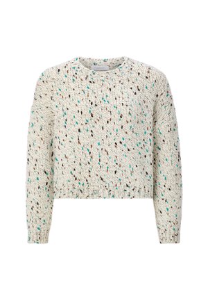 Rich & Royal, RICH & ROYAL PULLOVER - Strickpullover - pearl white