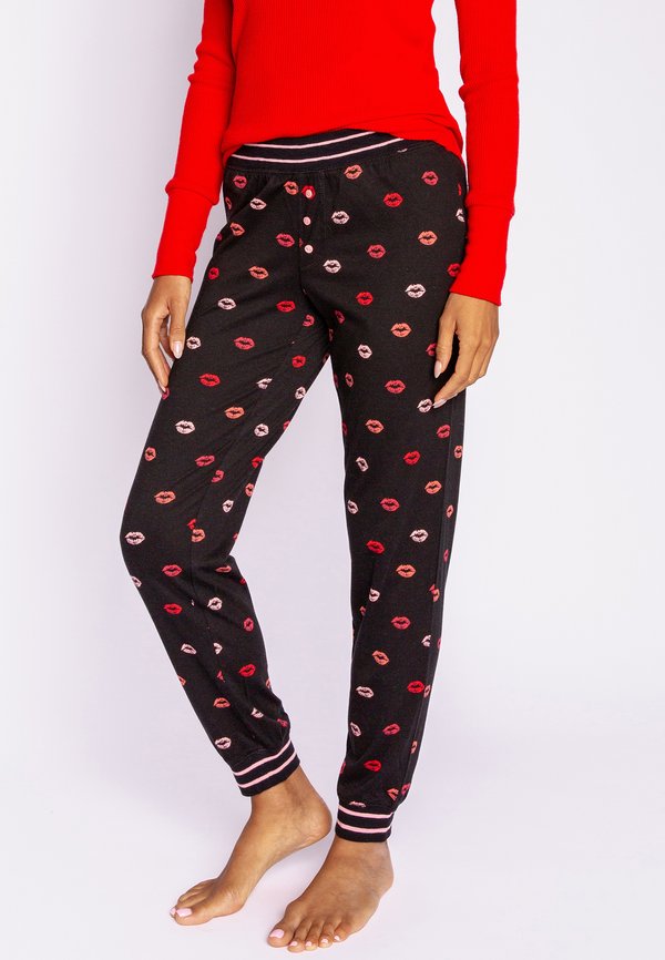 BE MINE - Nachtwäsche Hose - schwarz