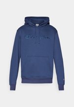 Men’s Sweatshirt without Hood Champion Icons Tonal Navy Blue