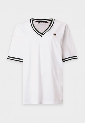 KARL LAGERFELD, IKON - T-shirt basic - white