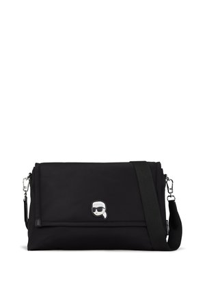 KARL LAGERFELD LARGE IKON - Bandolera - black