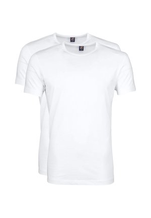 WEIẞ O-AUSSCHNITT OTA 6ER PACK - T-shirt basic - white