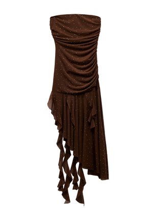 Cocktailjurk - brown