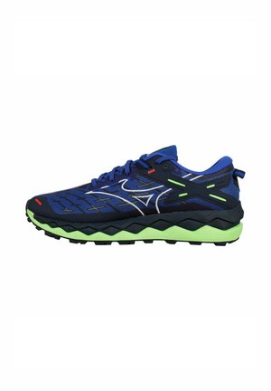 WAVE MUJIN 10 - Sneakers laag - reflex blue c white green gecko