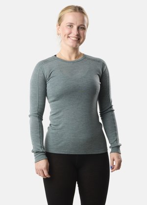 HIMALAYA MERINO - Long sleeved top - seaweed melange