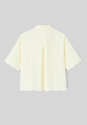BZB, EN BRODERIE ANGLAISE - Chemisier - ecru