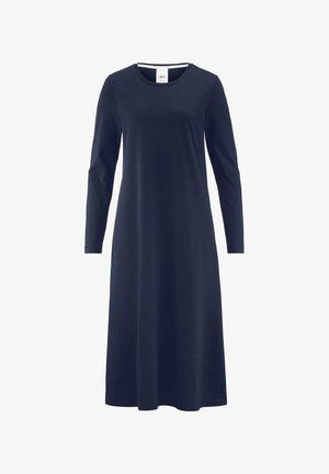 hessnatur LANGARM PURE - Nachthemd - dunkelblau