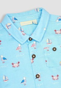 JoJo Maman Bébé 2-PIECE TRICERATOPS SET  - REGULAR FIT - Šorti - blue nautical